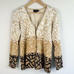 Pendleton Women’s Linen Cotton Blend Cardigan Medium Petite